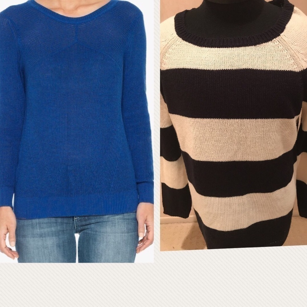 ✅joe Striped Sweater